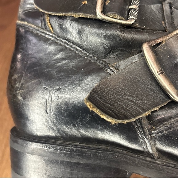 🔥🔥🔥Frye Black Leather Ankle Boots with Buckles Size: 7🔥🔥🔥 - Picture 15 of 15